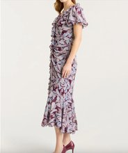 Load image into Gallery viewer, Cinq à Sept Multi Tulip Clio Dress
