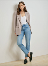 Load image into Gallery viewer, Favorite Daughter Dot Mid RIse Straight Ankle
