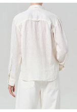 Load image into Gallery viewer, Citizens Shrunken Kayla Linen Shirt
