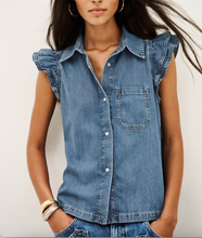 Load image into Gallery viewer, BA&amp;SH Denim Yoyo Top
