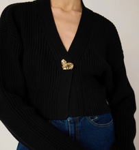 Load image into Gallery viewer, Cleobella Heart Sweater Cardigan
