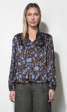 Load image into Gallery viewer, Greylin Veda Flowy Tie Neck Blouse
