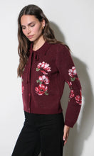 Load image into Gallery viewer, Greylin Vivana Floral Motif Cardigan
