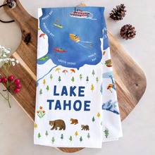Load image into Gallery viewer, Watercolor Wednesday Cotton Flour Sack Tea Towel
