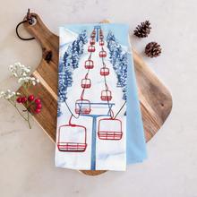Load image into Gallery viewer, Watercolor Wednesday Cotton Flour Sack Tea Towel
