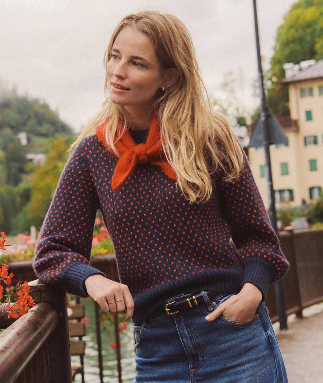 Marine Layer Alma Crewneck Sweater
