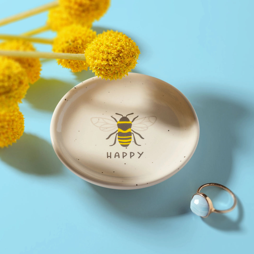 Karma Bee Happy Trinket Tray