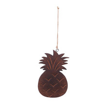 Load image into Gallery viewer, Ocean inspired Glass and Wood carved ornaments
