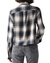 Load image into Gallery viewer, Cissa Plaid Bib Front Shirt
