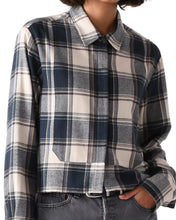 Load image into Gallery viewer, Cissa Plaid Bib Front Shirt
