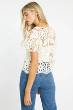 Load image into Gallery viewer, CABALLERO Carmen Ivory Lace Top
