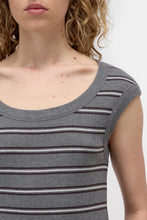 Load image into Gallery viewer, CLOSED Striped Cap-Sleeve Top
