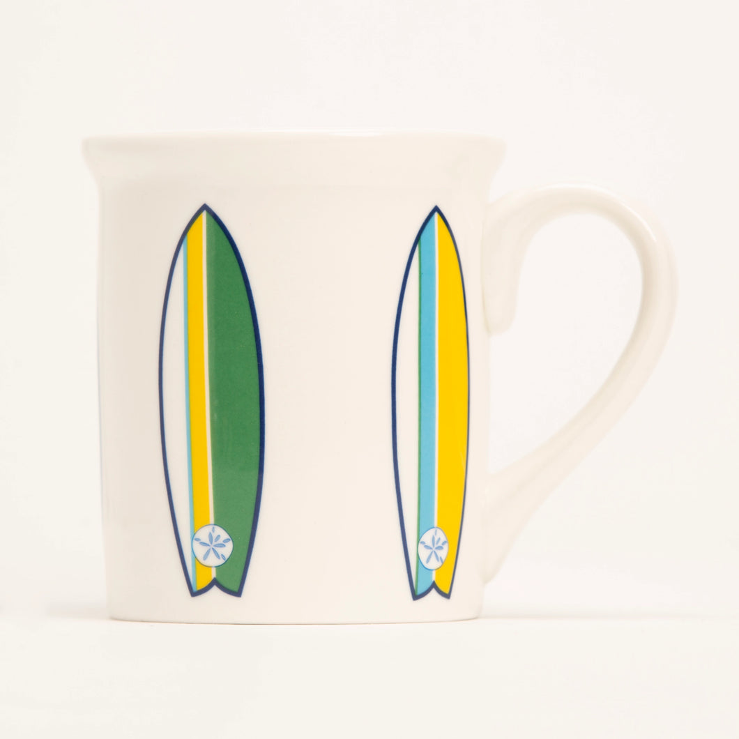 Shard at Home Surfboard Mugs