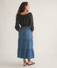 Load image into Gallery viewer, Marine Layer Corrine Chambray Maxi Skirt
