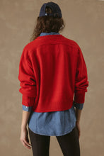Load image into Gallery viewer, 27 Miles Crystal V-Neck Pullover
