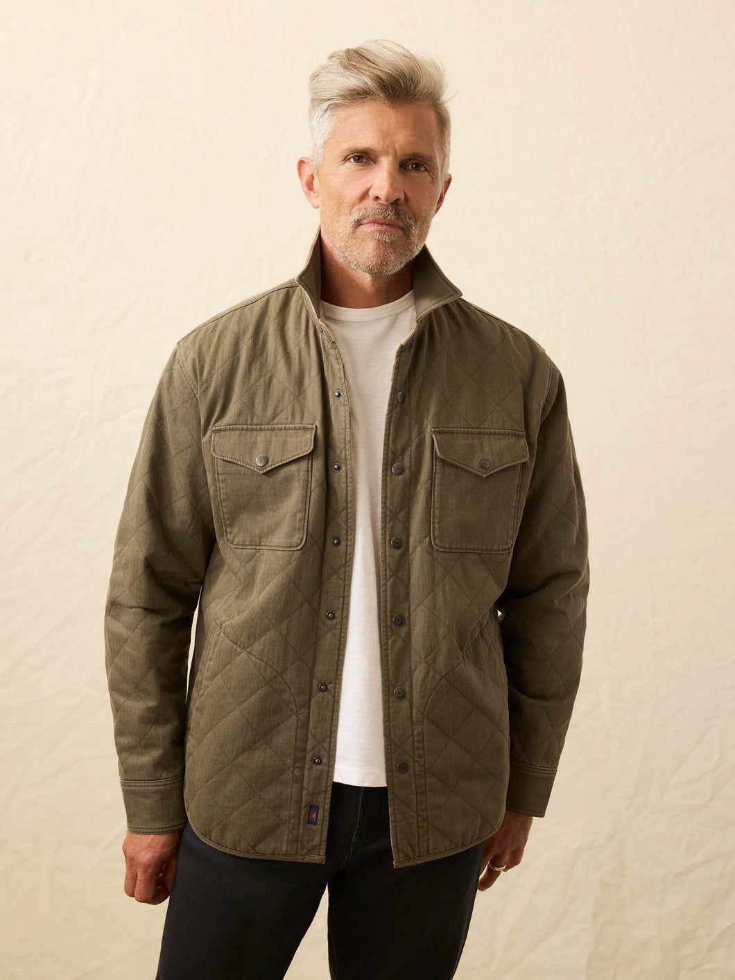 Faherty Doug Good Feather Reversible Jacket