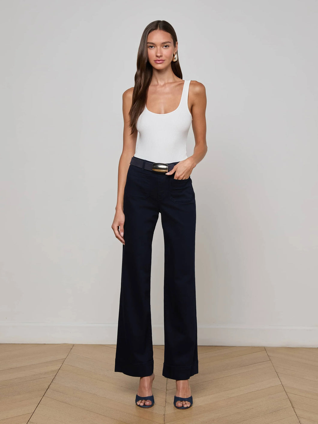 L'AGENCE Nolan Patch Pocket Jean