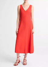 Load image into Gallery viewer, Vince V-Neck Linen Dress
