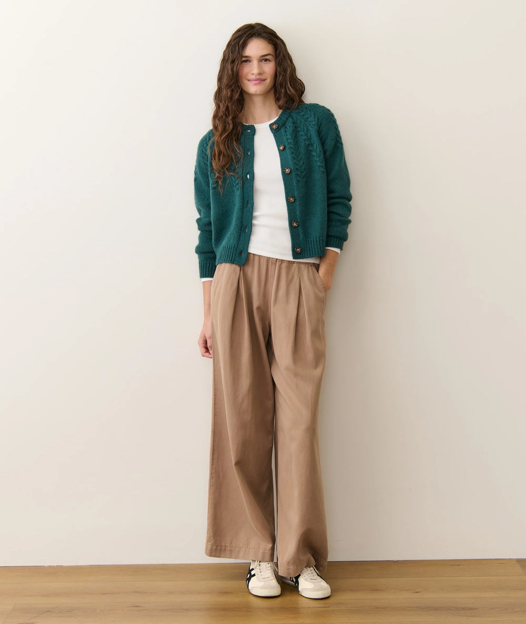 Marine Layer Everly Cable Knit Cardigan