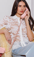 Generation Love Tammy Mesh Lace Shirt