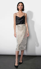 Load image into Gallery viewer, Greylin Gianna Velvet Sequin Midi Skirt
