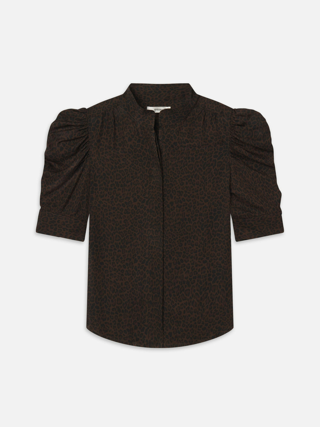 FRAME The Leopard Gillian Blouse