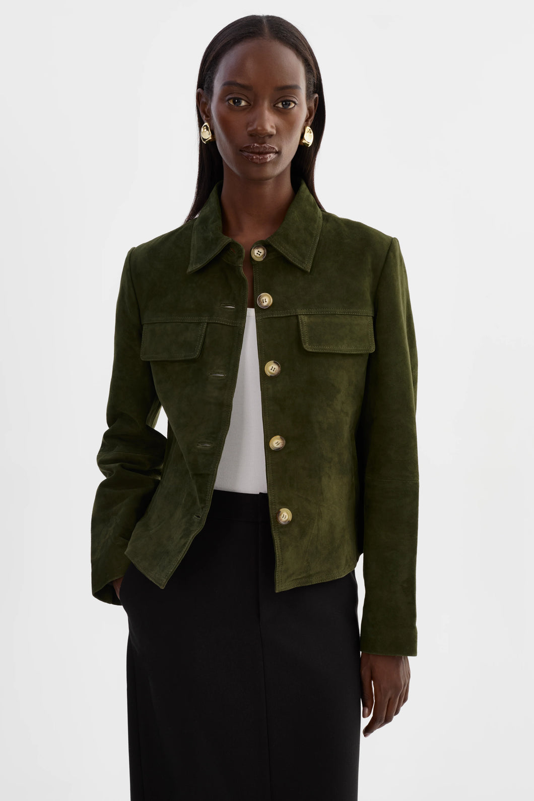 LAMARQUE Jolene Suede Jacket