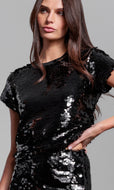 Generation Love Kia Paillette Sequin Top