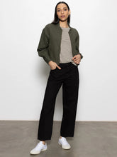 Load image into Gallery viewer, Sanctuary Linen Bomber Jacket
