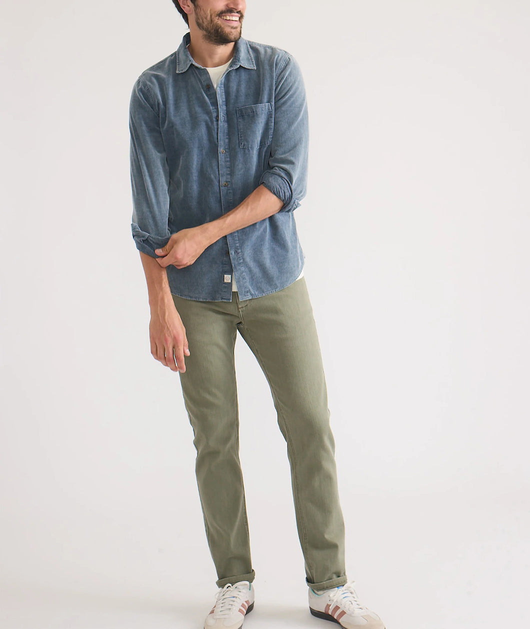 Marine Layer Lightweight Corduroy Shirt