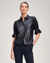 Load image into Gallery viewer, Cinq à Sept Lite Vegan Leather Fiona Top

