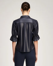 Load image into Gallery viewer, Cinq à Sept Lite Vegan Leather Fiona Top

