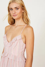 Load image into Gallery viewer, CABALLERO Nicole Rose Stripe Dress
