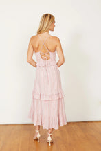 Load image into Gallery viewer, CABALLERO Nicole Rose Stripe Dress
