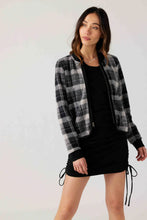 Load image into Gallery viewer, Sol Angeles Plaid Bomber Jacket

