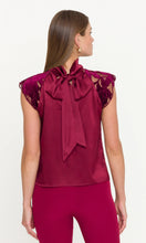 Load image into Gallery viewer, Generation Love Rachel Velvet Lace Halter Blouse
