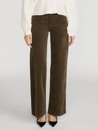 FRAME Le Slim Palazzo Modernist Corduroy