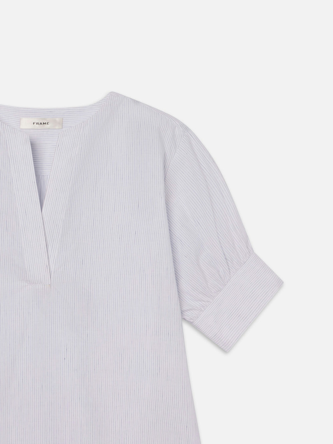FRAME The V-Neck Popover