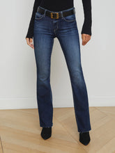 Load image into Gallery viewer, L&#39;AGENCE Sneeki Sneaker Straight Jean
