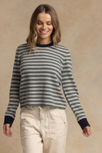 Load image into Gallery viewer, 27 Miles Suzette Striped Crew
