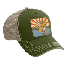 Load image into Gallery viewer, Sf Mercantile CA Mountain Bear Trucker Hat(s)
