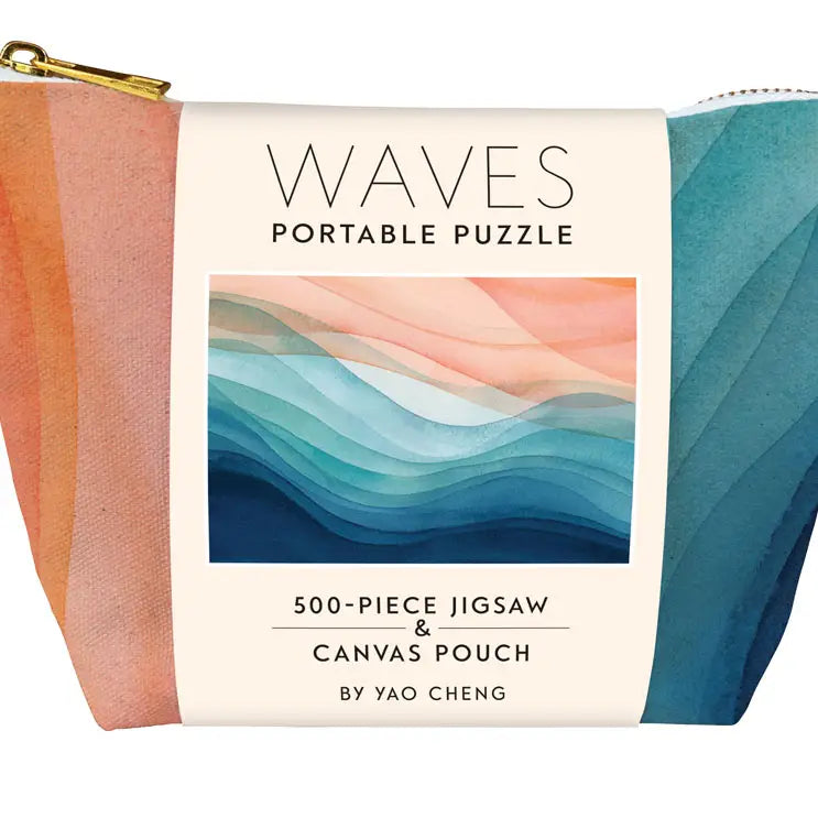 Chronicle Books Waves Portable Puzzle
