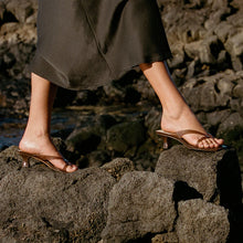 Load image into Gallery viewer, Dolce Vita Bevel Vinyl Heels
