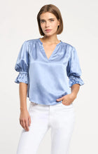 Load image into Gallery viewer, Cinq à Sept Split Neck Fiona Top
