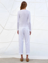 Load image into Gallery viewer, Sundry Assymetrcial Ruched Long Sleeve Tee(s)
